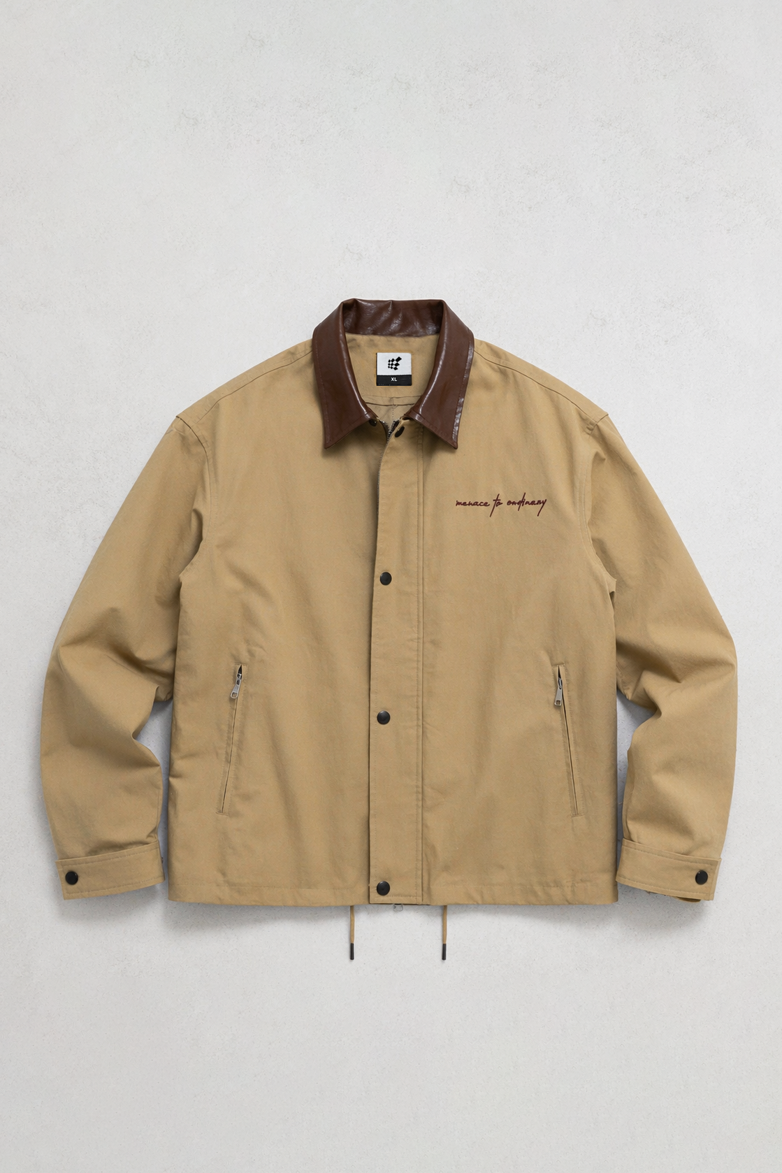 Retro Oversized Canvas Jacket - Khaki – Jed North