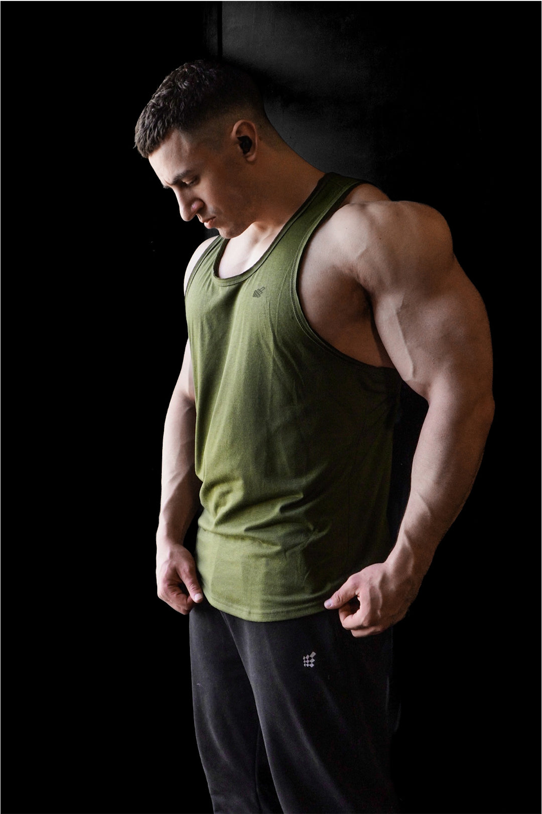 Vital Raw-Hem Tank Top 2.0 - Green