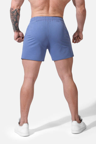Motion 5'' Varsity Sweat Shorts - Steel Blue - Jed North