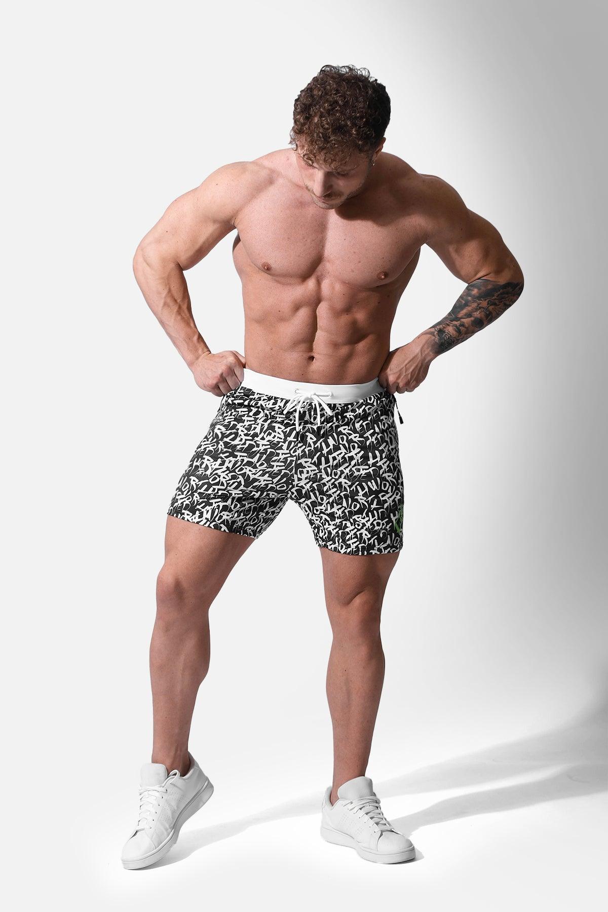 Ace Graphic Casual 5" Shorts 2.0 - Jed North Chaos - Jed North