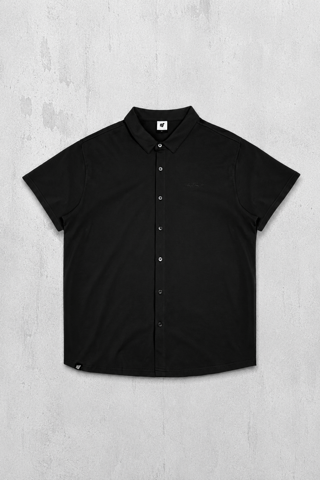 Premium Stretch Button-Up Shirt - Midnight Black – Jed North
