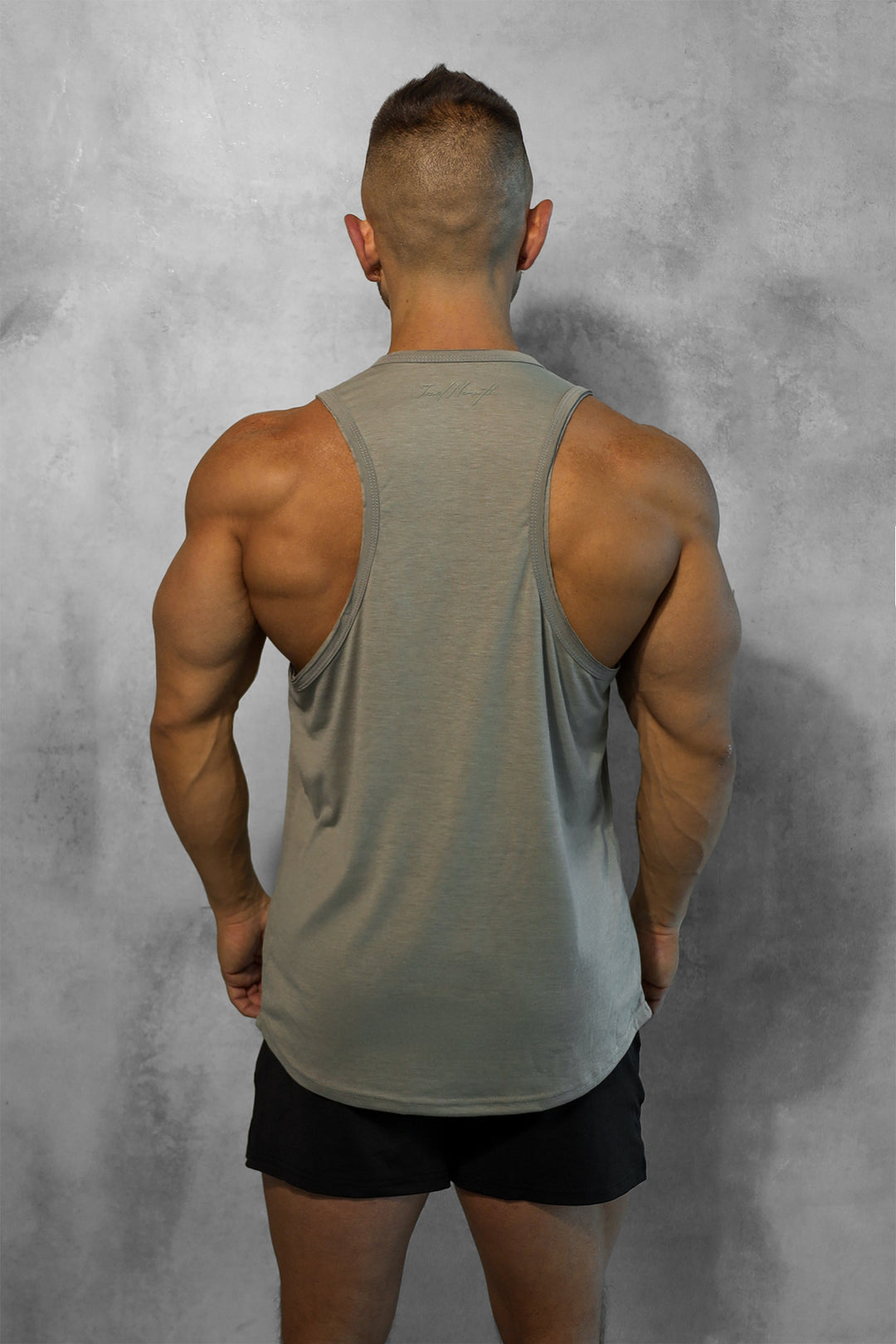 Vital Raw-Hem Tank Top 2.0 - Gray