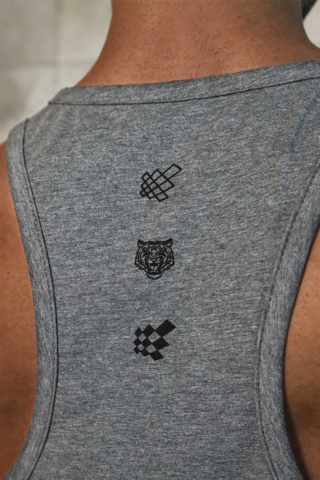 Cotton Training Stringer - Heather Gray