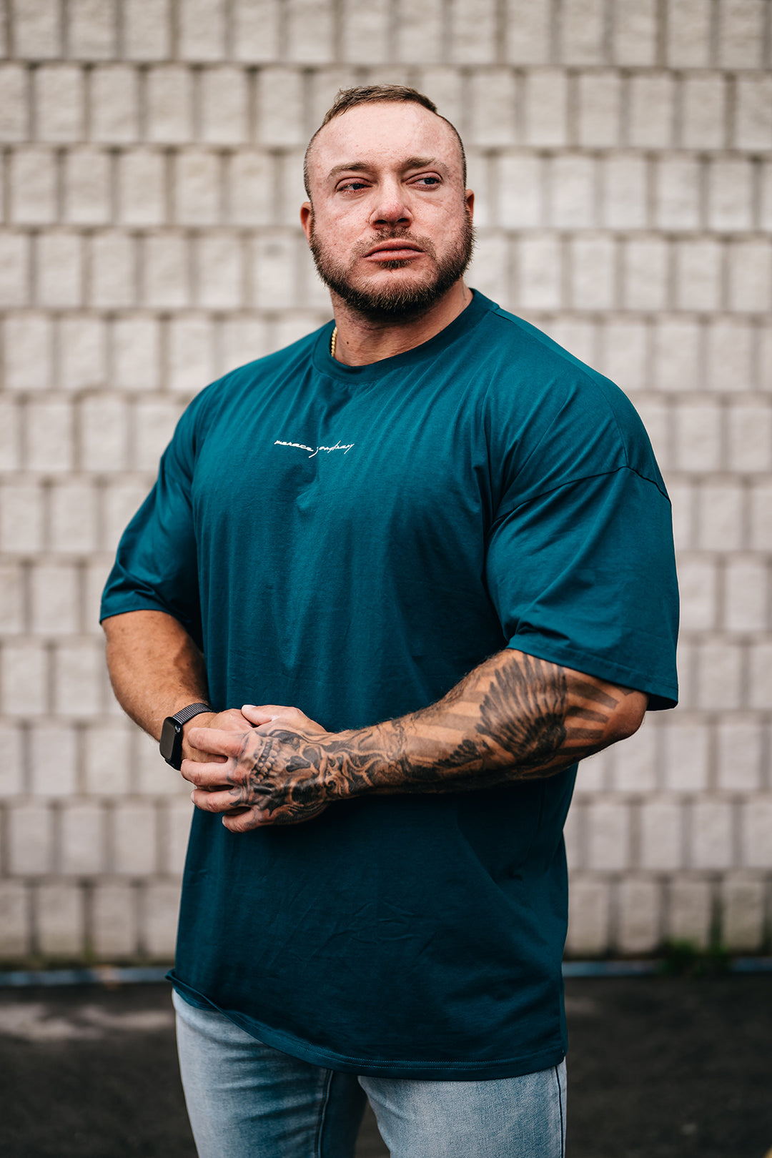 Energy Oversized T-Shirt - Teal