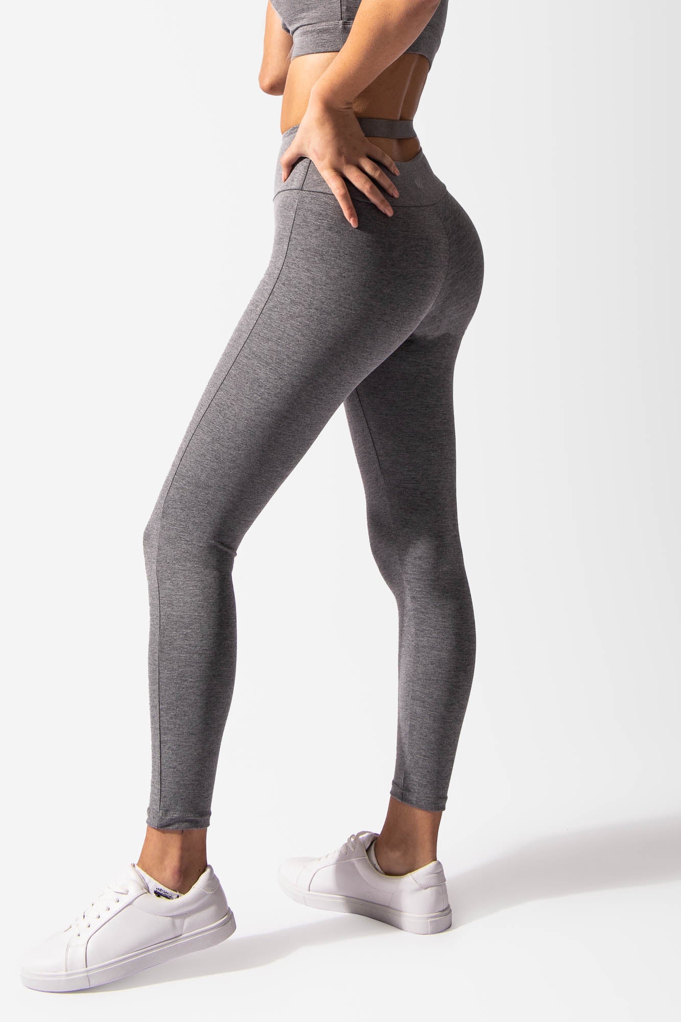 Essential 3/4 Length Tights - Midnight Blue, Legging, Active Truth