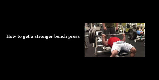 How to get a stronger bench press 💪