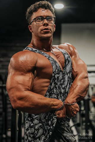 Graphic Muscle Stringer - Paisley