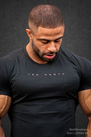 Agile Short Sleeve Training Tee - Charcoal Black