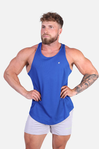 Fast-Dry Bodybuilding Workout Stringer - Royal Blue