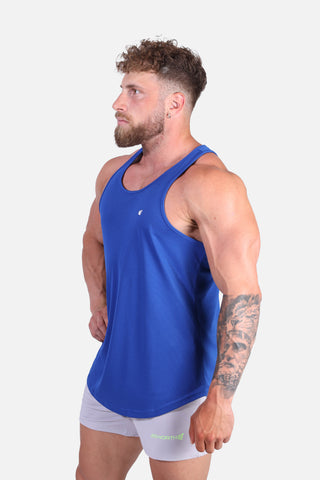 Fast-Dry Bodybuilding Workout Stringer - Royal Blue