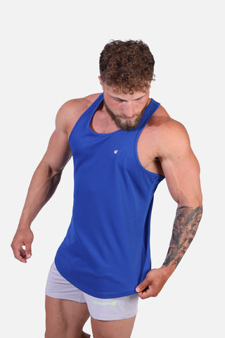 Fast-Dry Bodybuilding Workout Stringer - Royal Blue