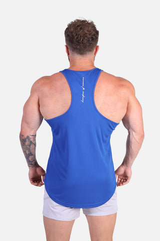 Fast-Dry Bodybuilding Workout Stringer - Royal Blue