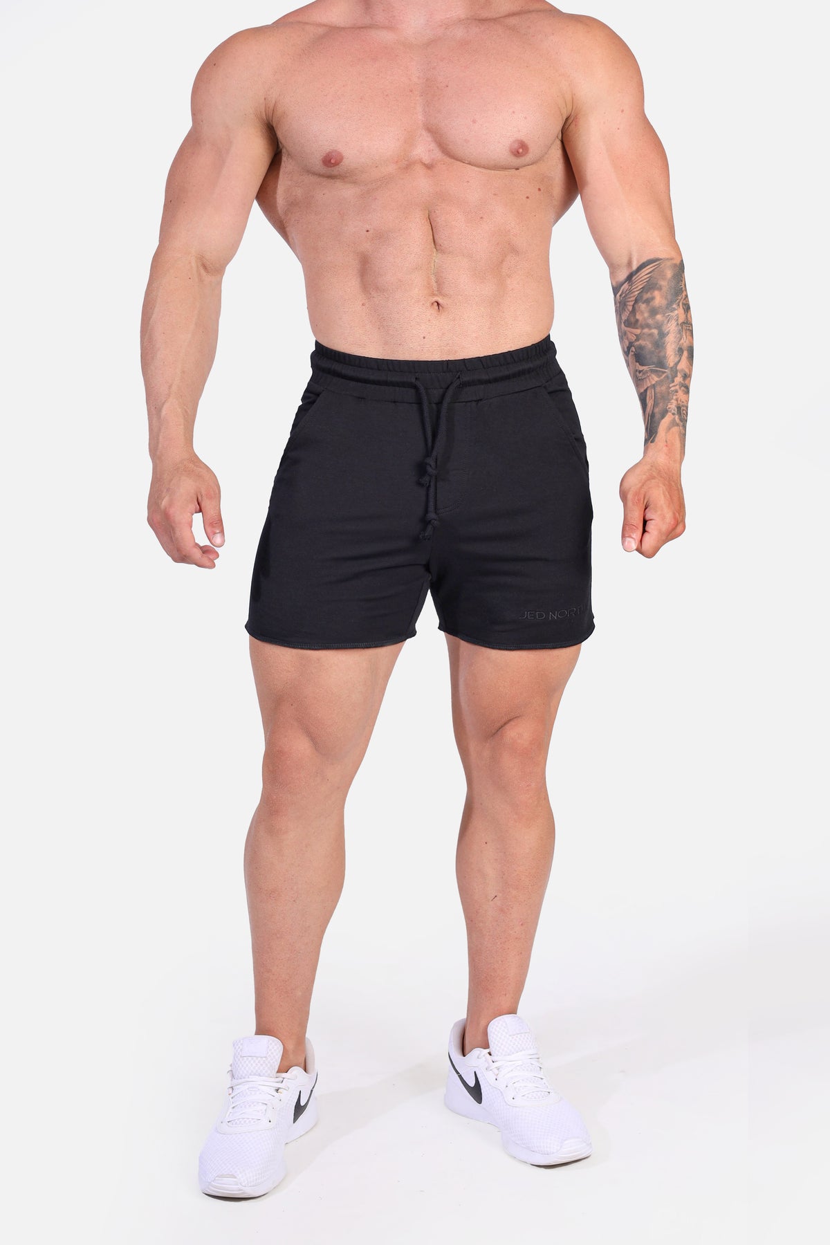 Motion 5'' Varsity Sweat Shorts - Black