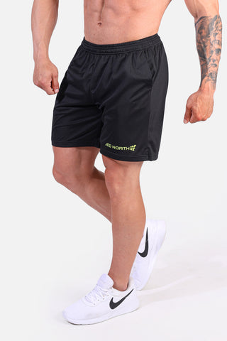 Jersey Mesh 7.5" Gym Shorts - Black