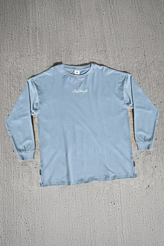 Energy Oversized Long Sleeve T-Shirt 2.0 - Arctic Blue