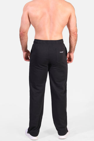 Lax Straight Cut Joggers - Black