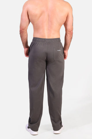 Lax Straight Cut Joggers - Gray