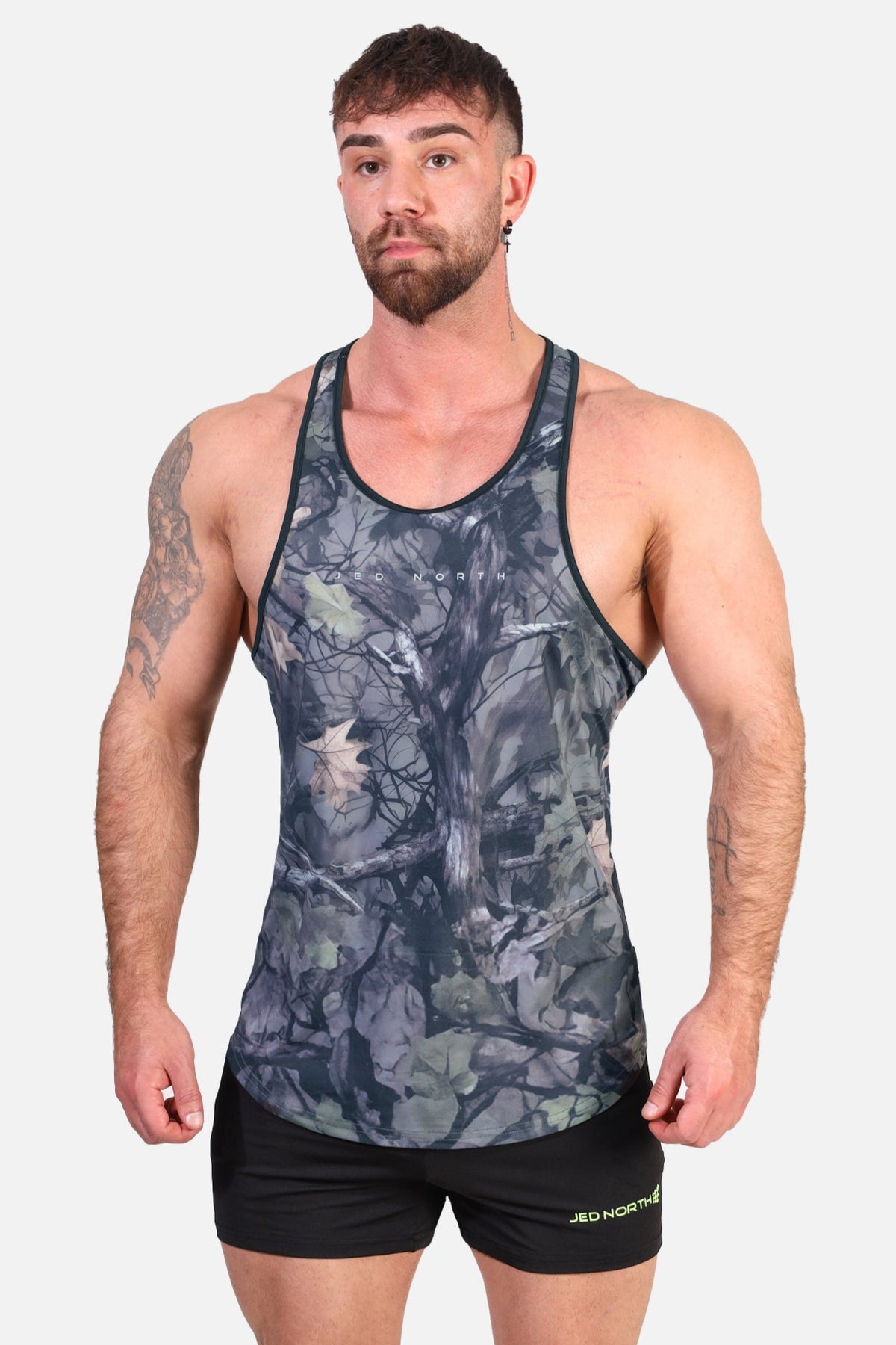 Graphic Muscle Stringer - Hunter Camo