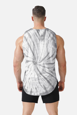 Luxe Flex Training Muscle Tee - Vintage Washed Gray