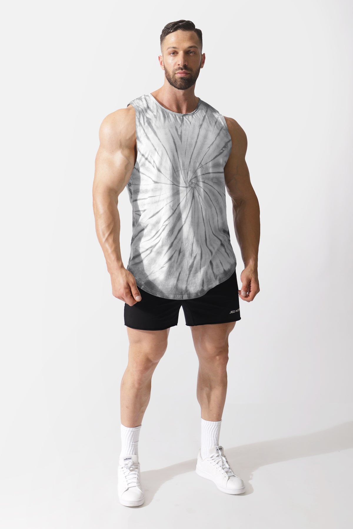 Luxe Flex Training Muscle Tee - Vintage Washed Gray