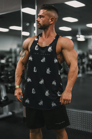 Graphic Muscle Stringer - Bulldogs