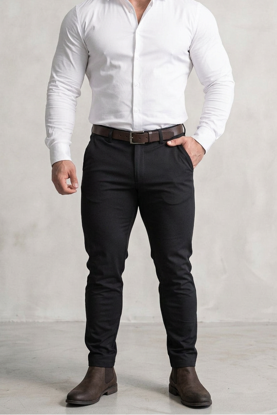 Hybrid Golf Pants - Black