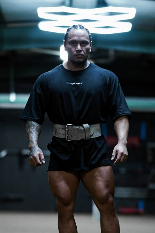 Energy Oversized T-Shirt - Menace Black