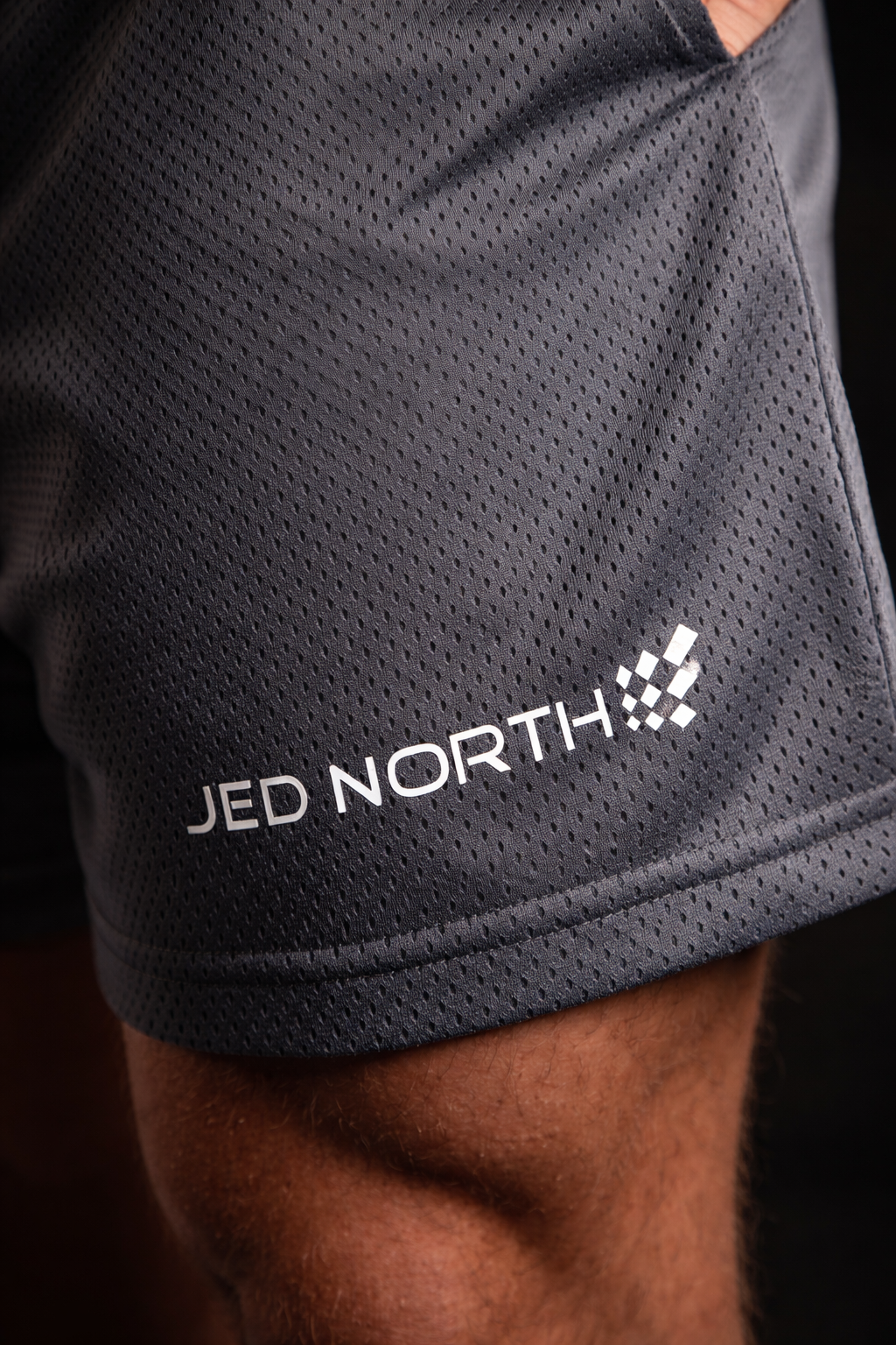 Athletic Mesh Shorts - Storm Gray