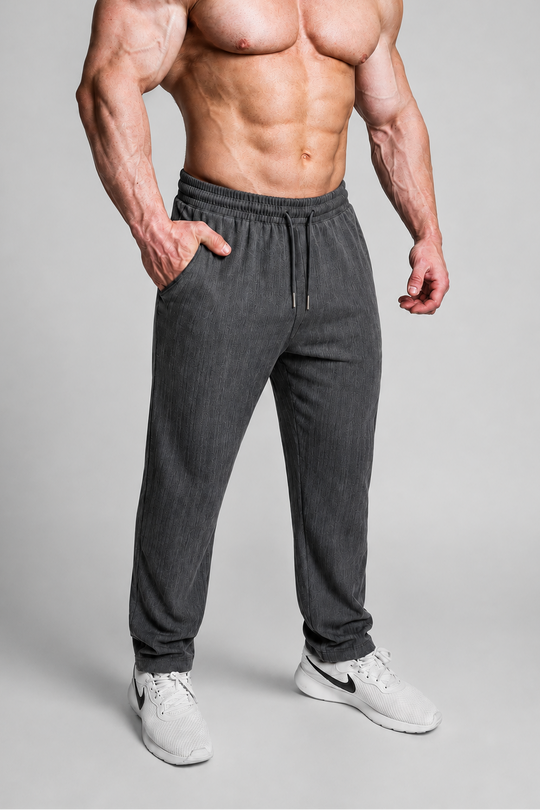 Athletic Dress Pants - Dusty Blue