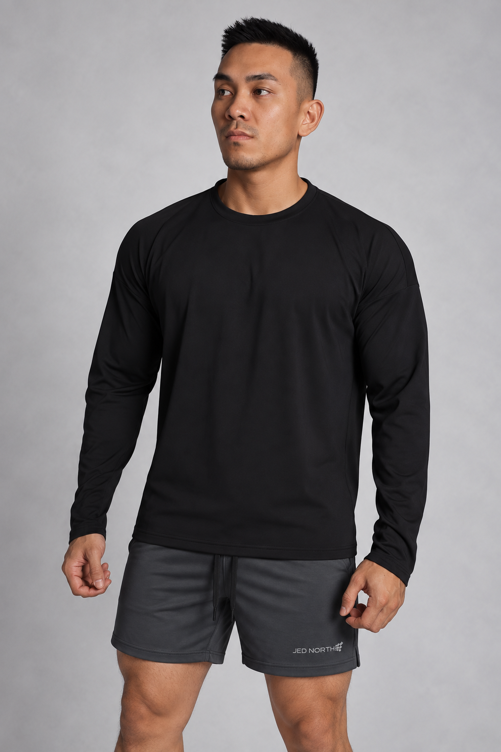 Base Performance Long Sleeve T-Shirt - Black