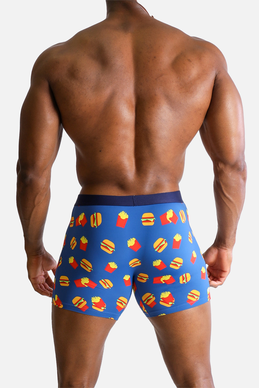 Men's Boxer Briefs - Burgers