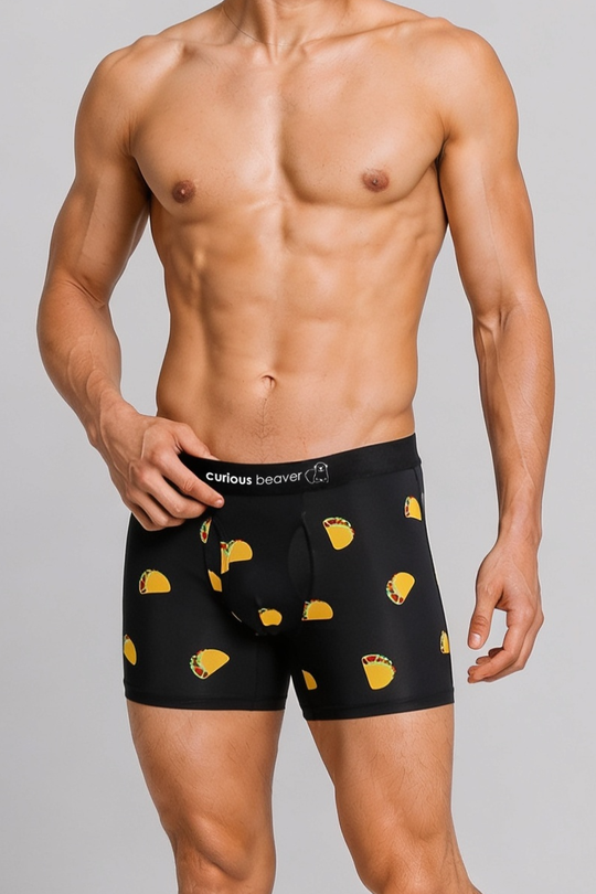 Men's Boxer Briefs - Tacos