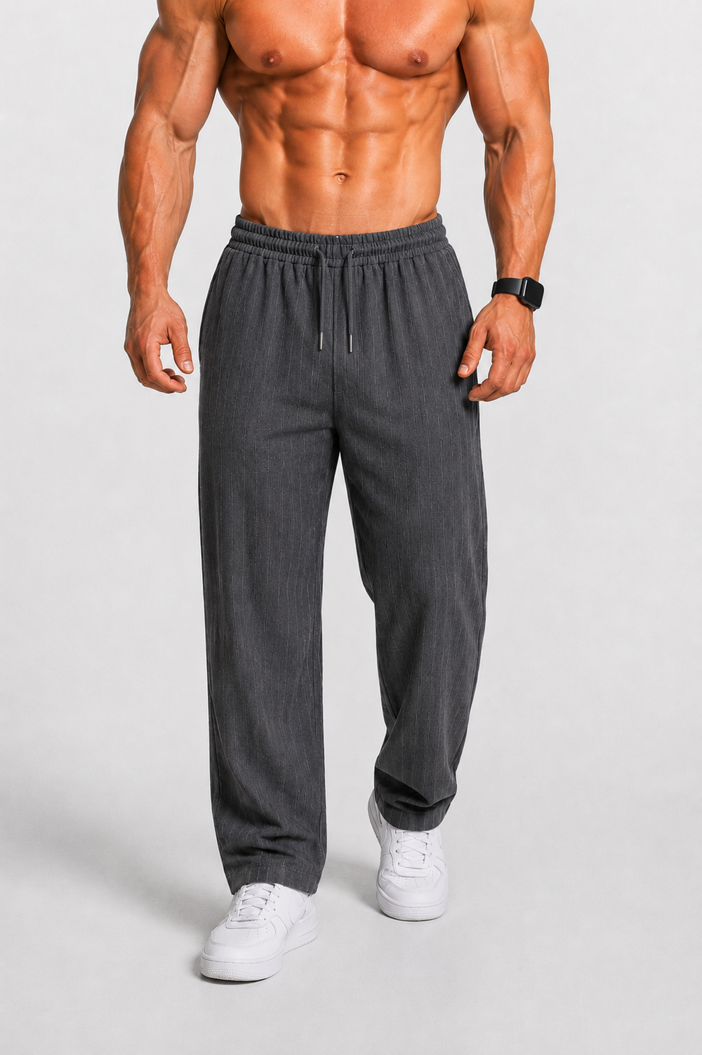 Athletic Dress Pants - Dusty Blue