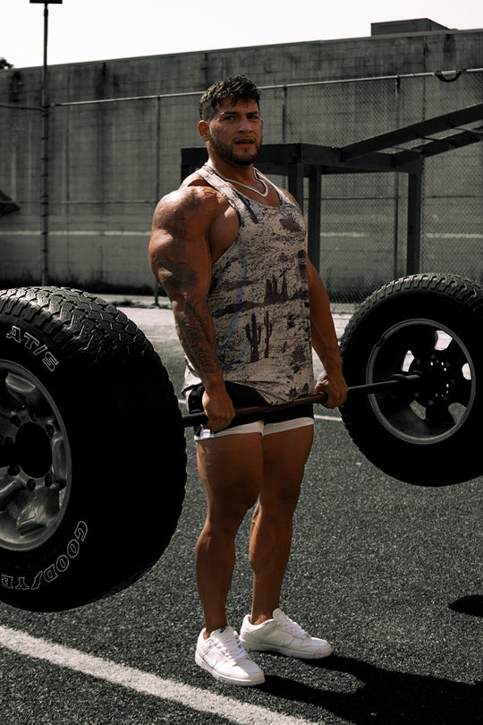 Graphic Muscle Stringer - Rugged Outlaw