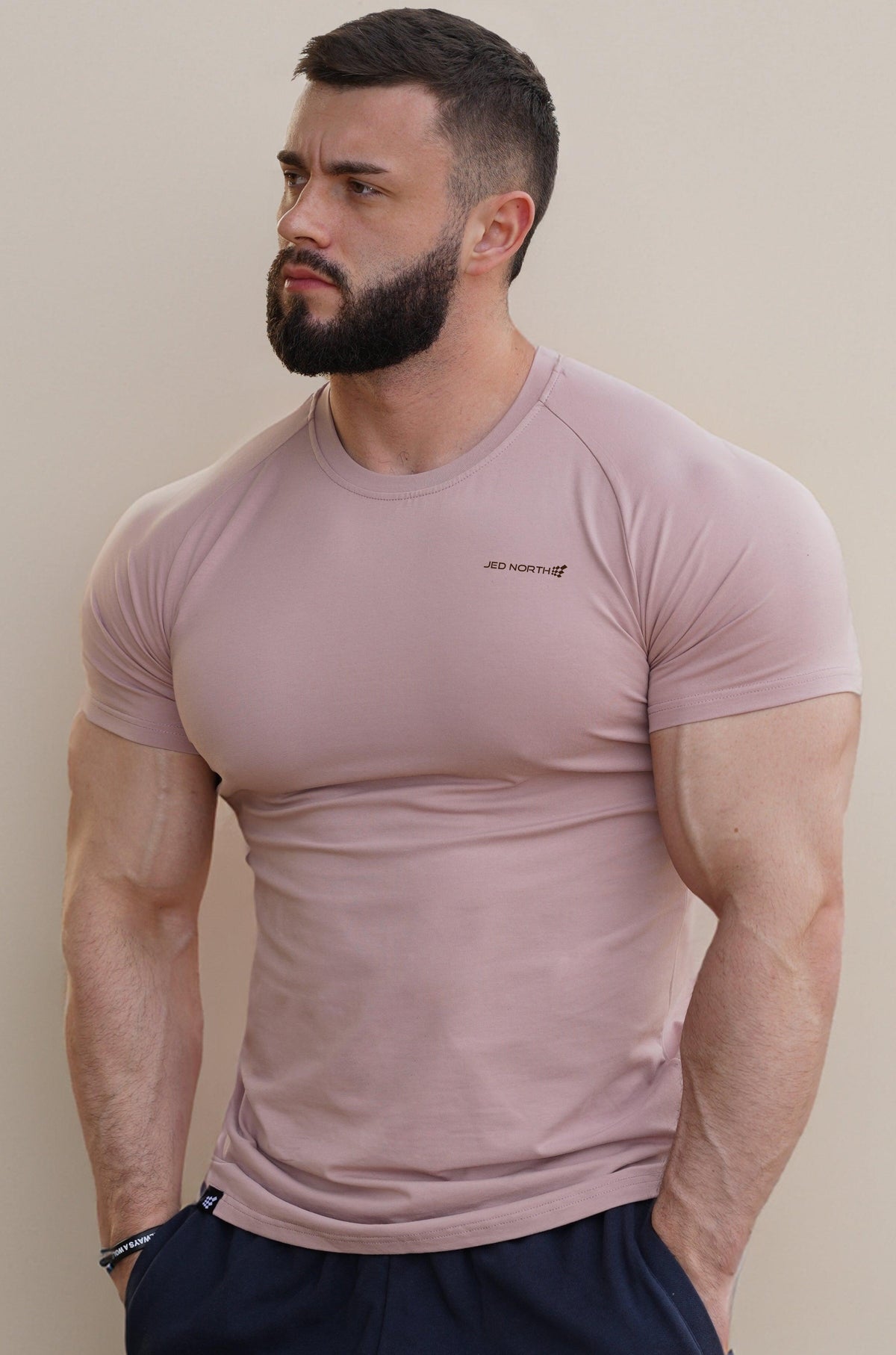 Titan 2.0 Muscle-Fit T-Shirt - Salmon