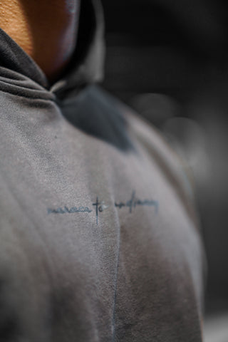 Essentials Relaxed Hoodie - Dark Gray