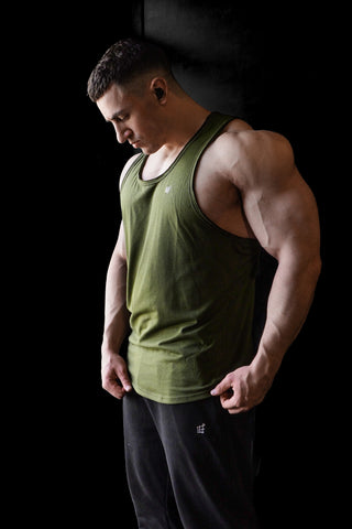 Vital Raw-Hem Tank Top 2.0 - Green
