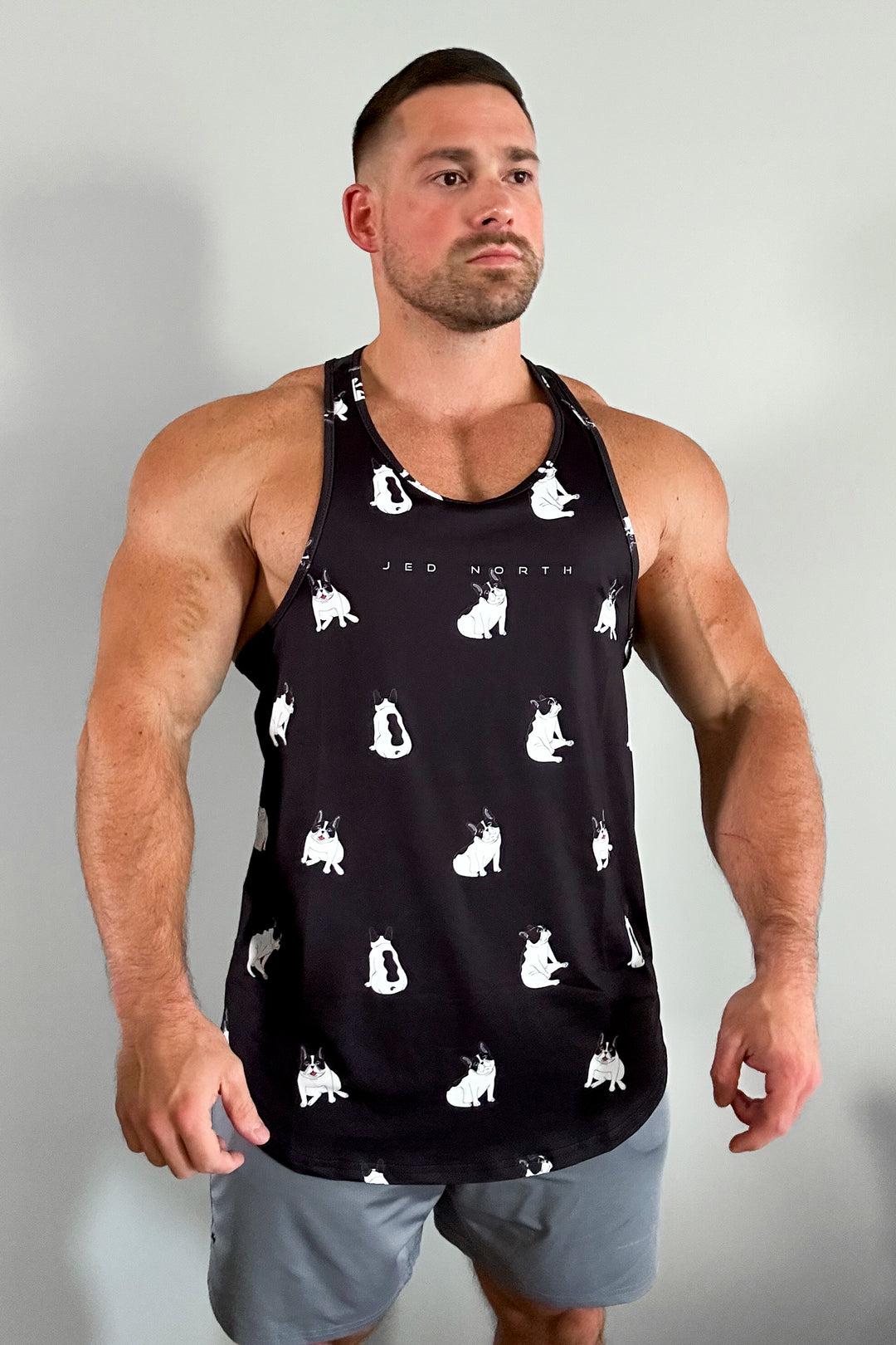 Graphic Muscle Stringer - Bulldogs