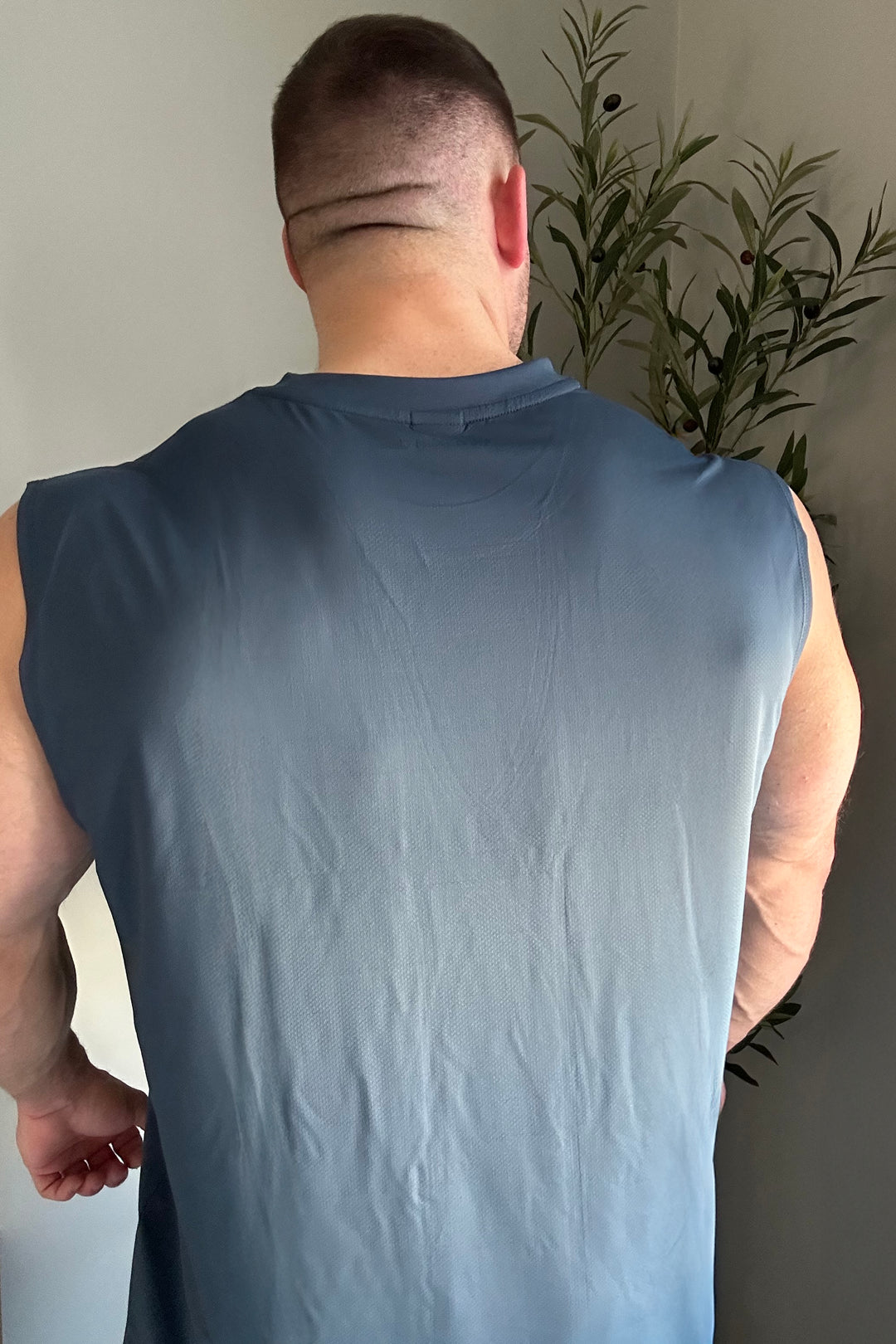 JN Active Muscle Tee - Navy Blue