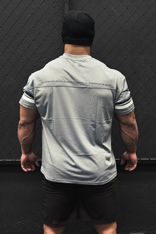 Jed North Warrior V-Neck Jersey - Gray