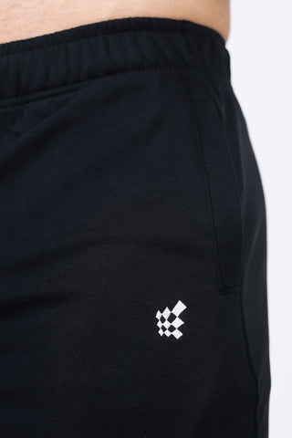 Lax Straight Cut Joggers - Black