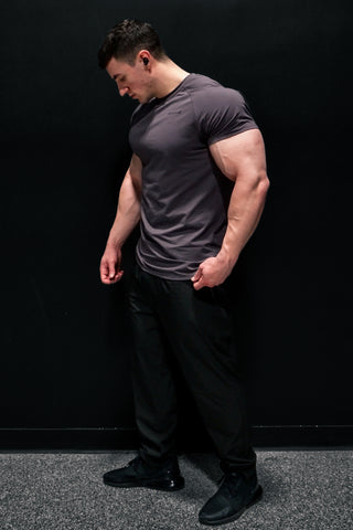 Titan 2.0 Muscle-Fit T-Shirt - Taupe