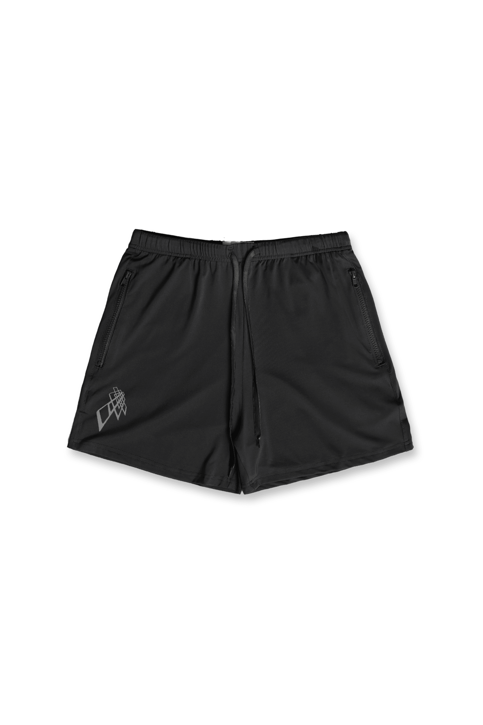 Agile Bodybuilding 4'' Shorts w Zipper Pockets - Noir - Jed North