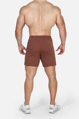 Motion 5'' Varsity Sweat Shorts - Dark Brown