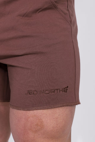 Motion 5'' Varsity Sweat Shorts - Dark Brown