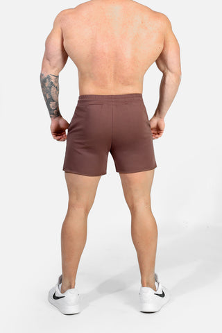 Motion 5'' Varsity Sweat Shorts - Dark Brown