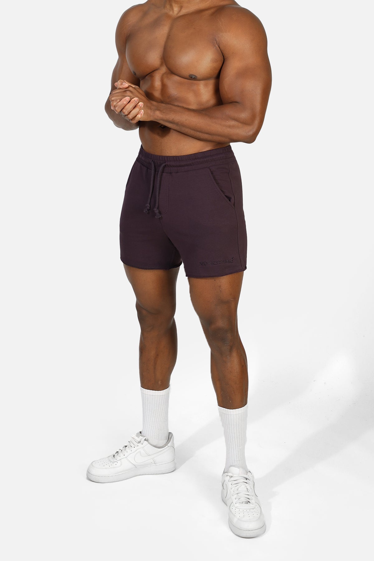 Motion 5'' Varsity Sweat Shorts - Dark Purple