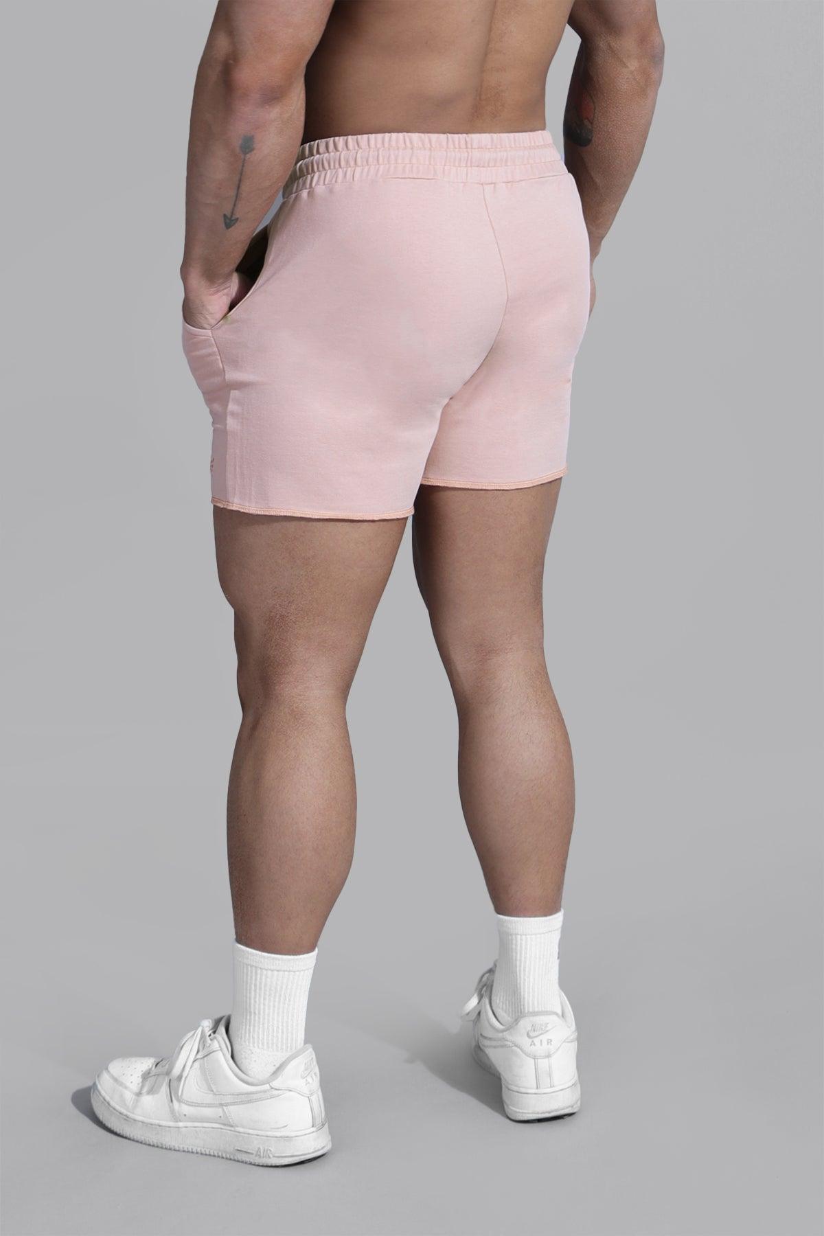 Motion 5'' Varsity Sweat Shorts - Light Pink - Jed North