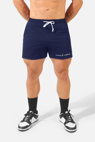 Motion 5'' Varsity Sweat Shorts - Navy - Jed North