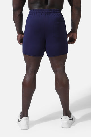 Legend 4" Athletic Workout  Shorts - Blue
